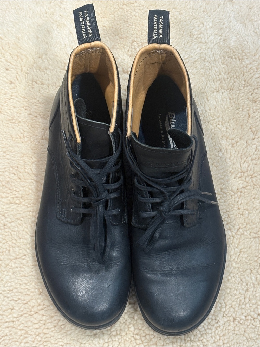 BLUNDSTONE 1938 ORIGINAL LEATHER LINED LACED BOOTS